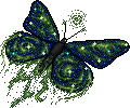 Green Celestial Butterfly